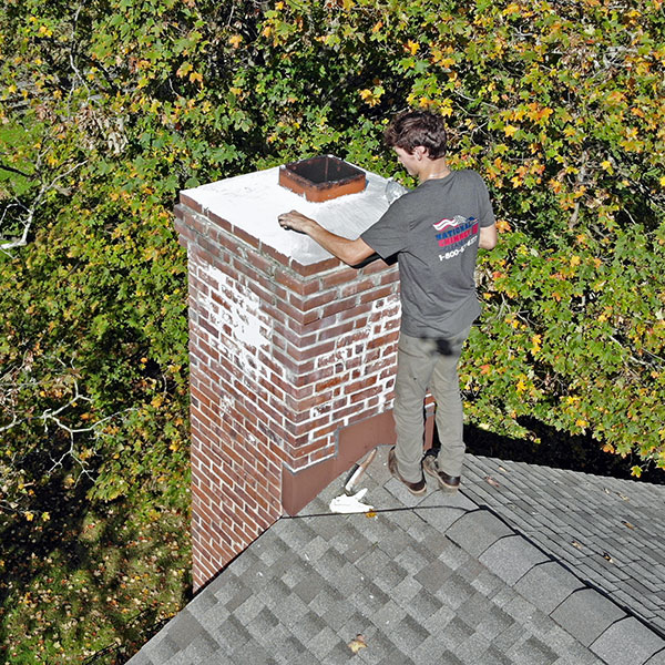 chimney cracking in Fairfield CT
